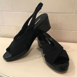 DONALD J. PLINER Strapy Wedge Heels